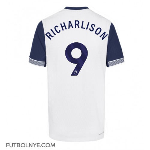 Camiseta Tottenham Hotspur Richarlison #9 Primera Equipación 2024-25 manga corta